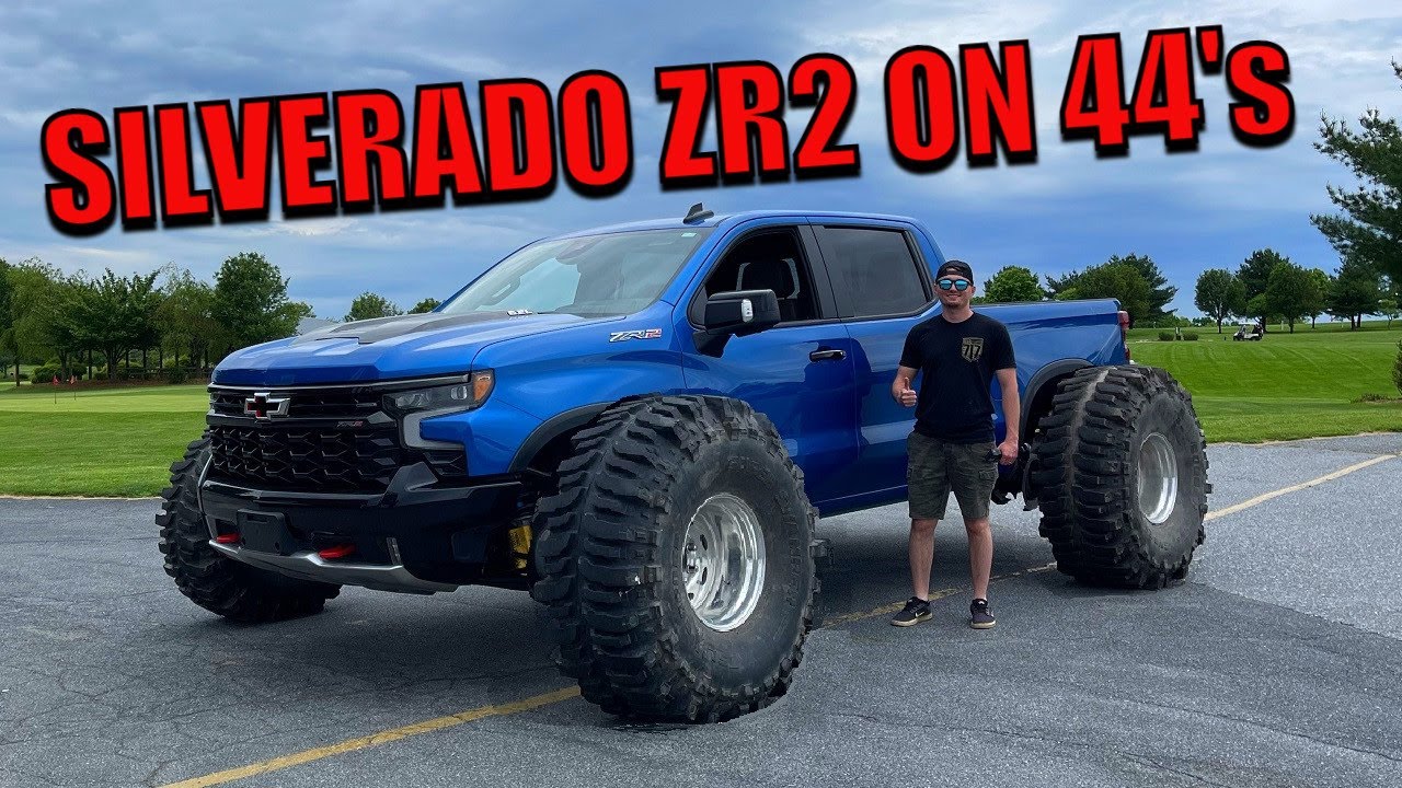 STOCK SILVERADO ZR2 FITS 44” SUPER SWAMPERS AND RIPS!!!