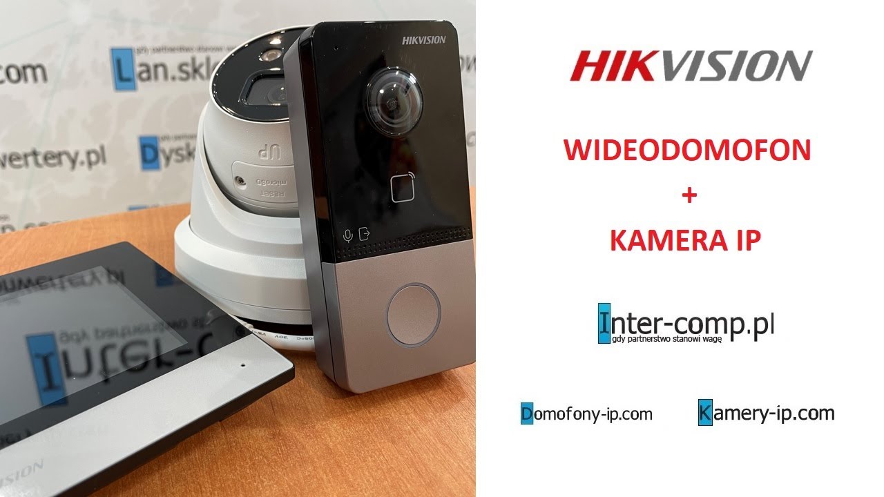 Konfiguracja domofonu IP z kamerą IP - podłączanie strumienia do stacji wewnętrznej Hikvision