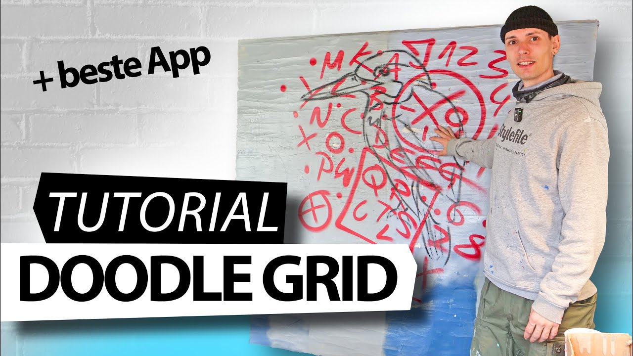 Graffiti Tutorial: Doodle Grid | Schnell & Einfach + welche Apps (DEUTSCH)