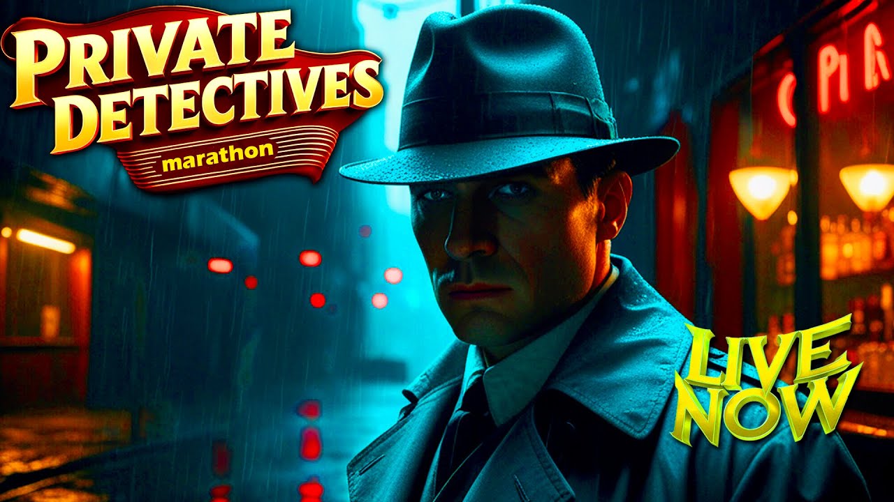 Detective Mega  Mix Old Time Radio | All Night Marathon | Suspense Dragnet Philip Marlowe / 12 Hours