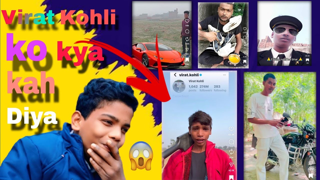 Virat Kohli ko kya bol diya #virl#trending#rost#video