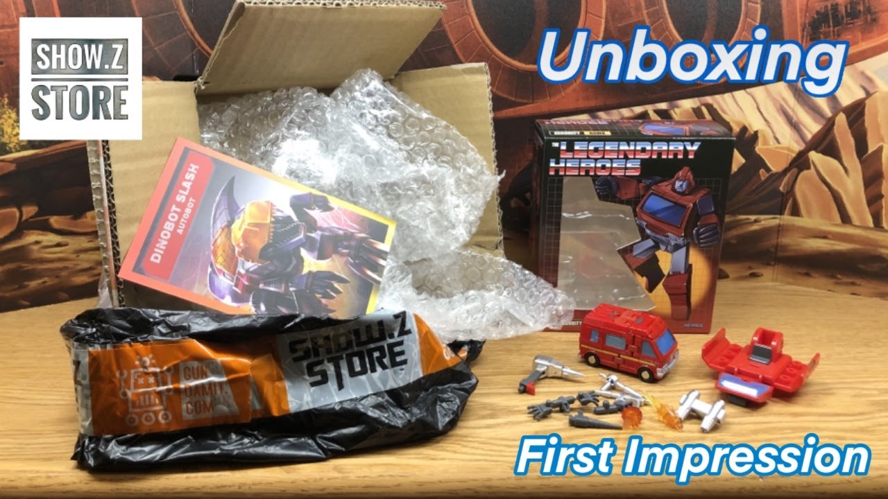 Show.ZStore Unboxing and First Impression: NewAge H51 Hawk - Transformers G1 Autobot Ironhide