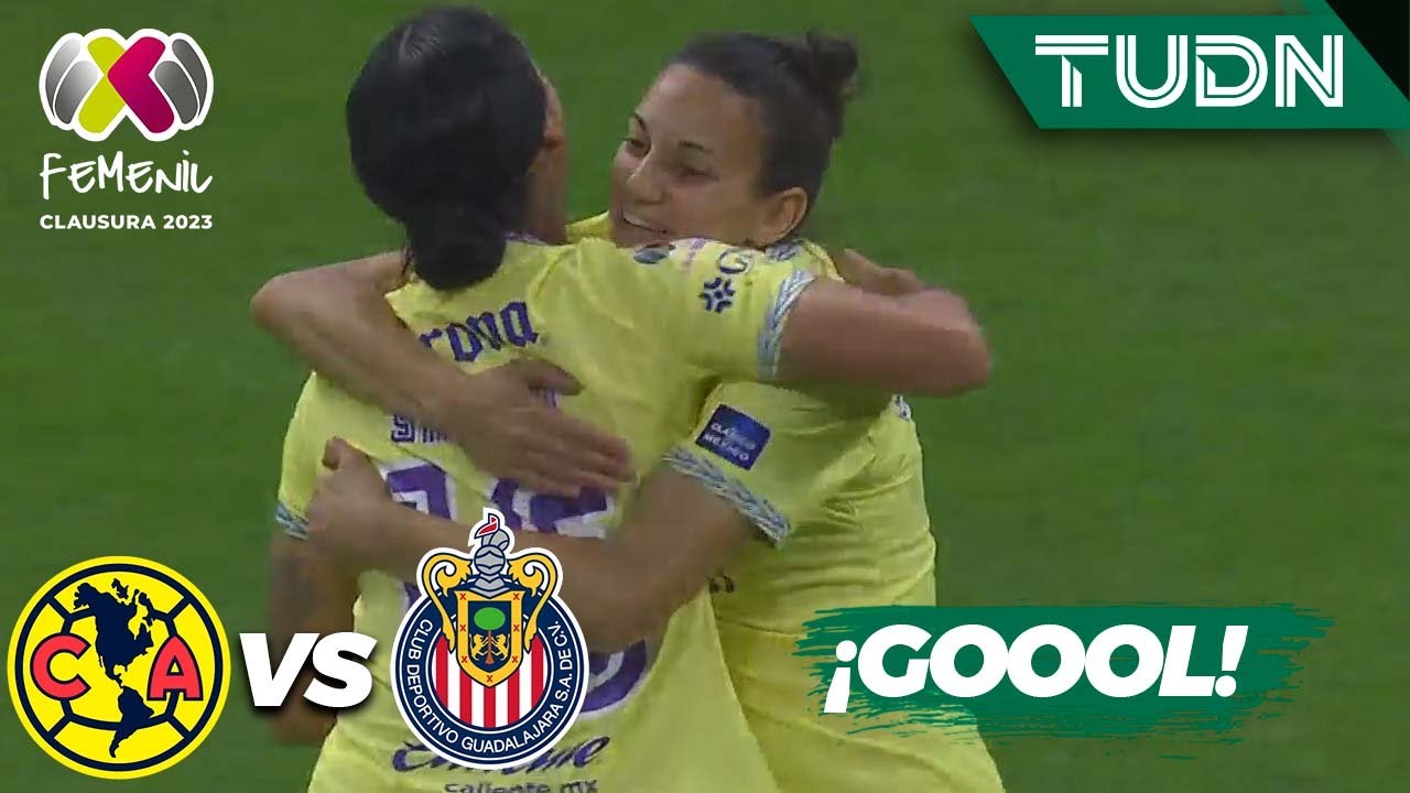 &iexcl;Se rompe el cero! Enciso la manda al rinc&oacute;n | Am&eacute;rica 1-0 Chivas | CL2023 Liga Mx Femenil - | TUDN
