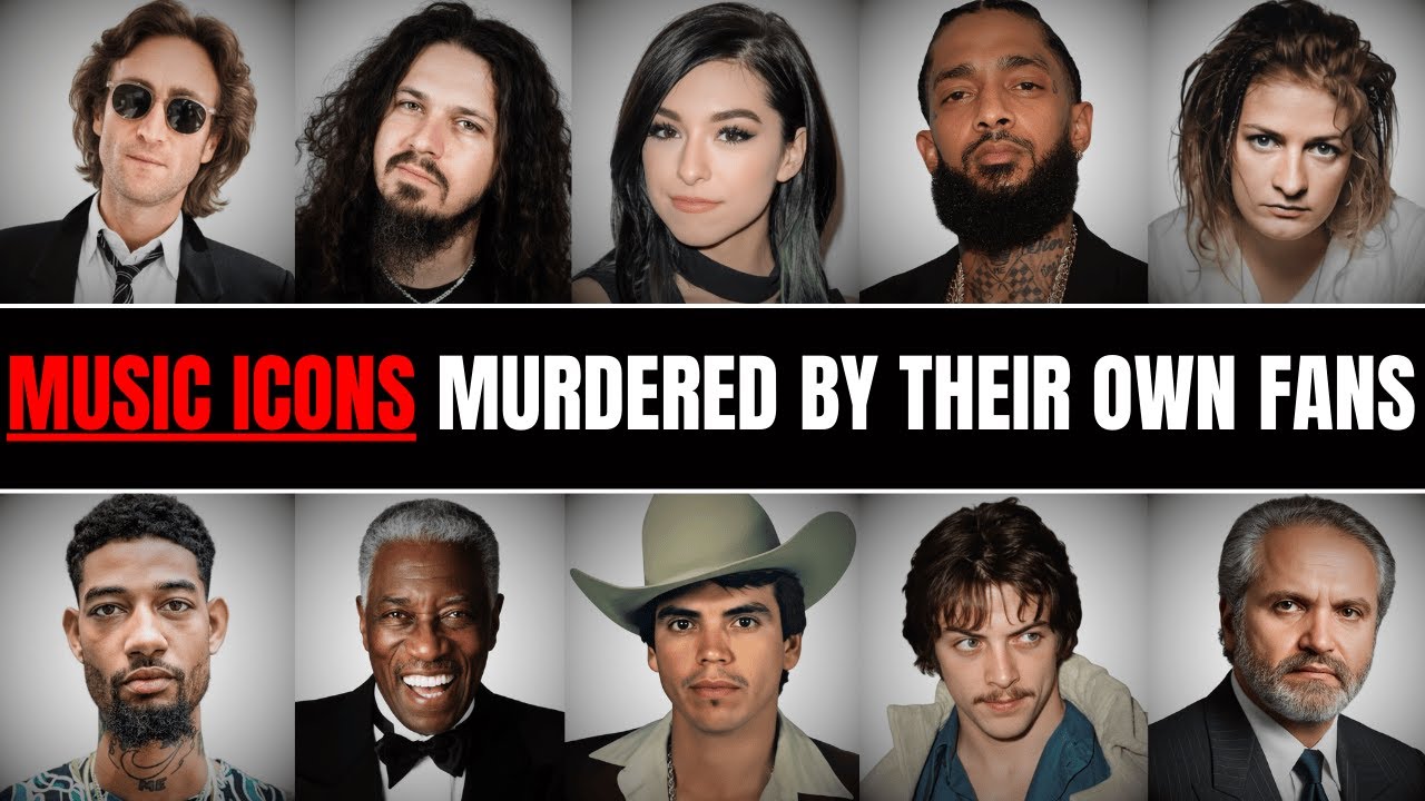 10 Music Icons Murdered by Their Own Obsessed fans & Stalkers