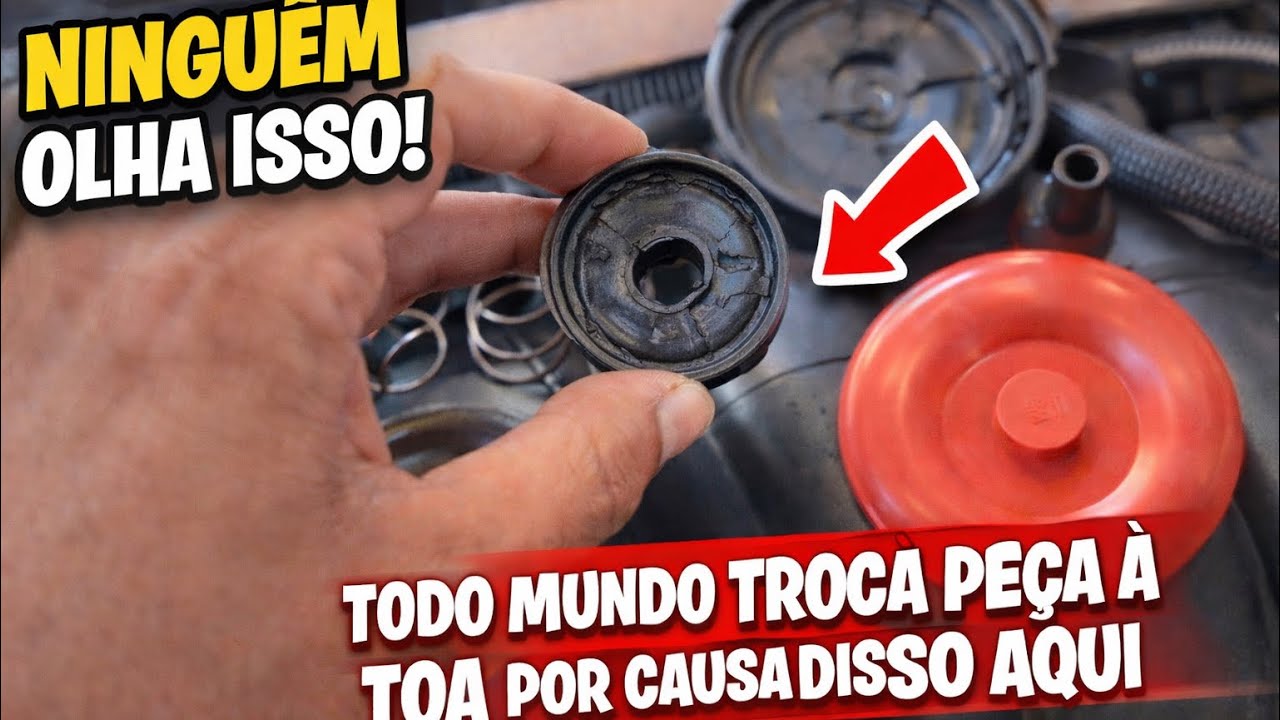 Seu carro está falhando e ninguém descobre? Pode ser a válvula PCV