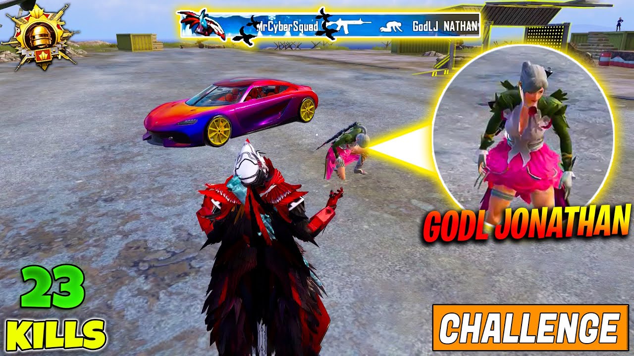 😱 OMG !! FAKE GODL JONATHAN GAMING CAME & CHALLENGED MRCYBERSQUAD & BLOODRAVEN X-SUIT IN BGMI