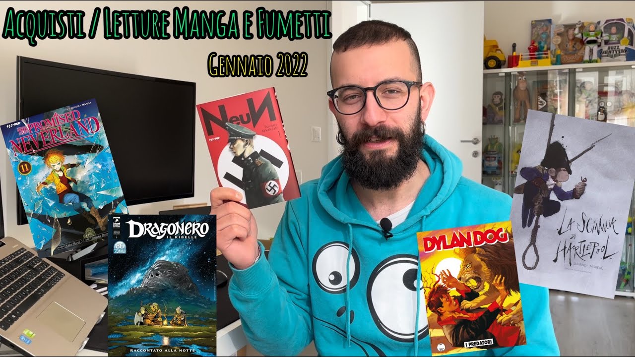 ACQUISTI/LETTURE MANGA E FUMETTI - Gennaio 2022