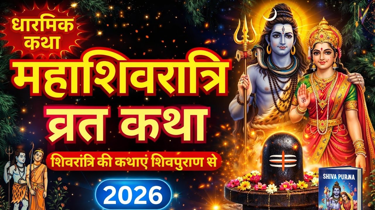 महाशिवरात्रि व्रत कथा 2026 | Mahashivratri Vrat Katha (Full Story)