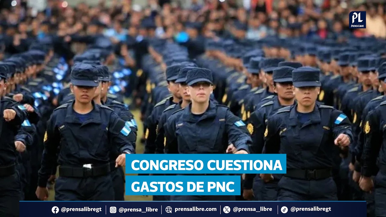 Diputados analizan bono de Q500 para agentes de la PNC y cierre de comedores policiales