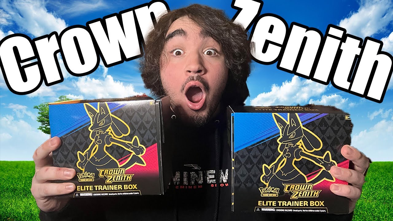 SO MANY HITS!!!! Crown Zenith ETB Unboxing! | Rosariocool15