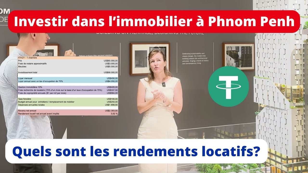 Investir dans l’immobilier à Phnom Penh au Cambodge. Quels sont les rendements locatifs?