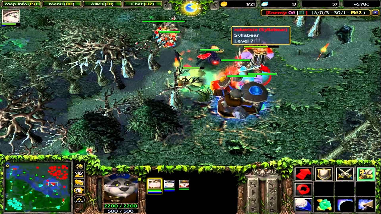 DotA 6.78c - Pandaren Brewmaster, Mangix GODLIKE !