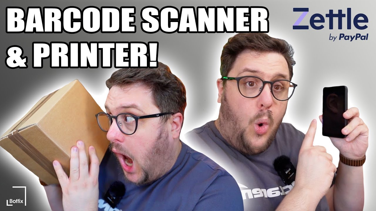 ZETTLE TERMINAL UNBOXING & REVIEW WITH BARCODE SCANNER & PRINTER!