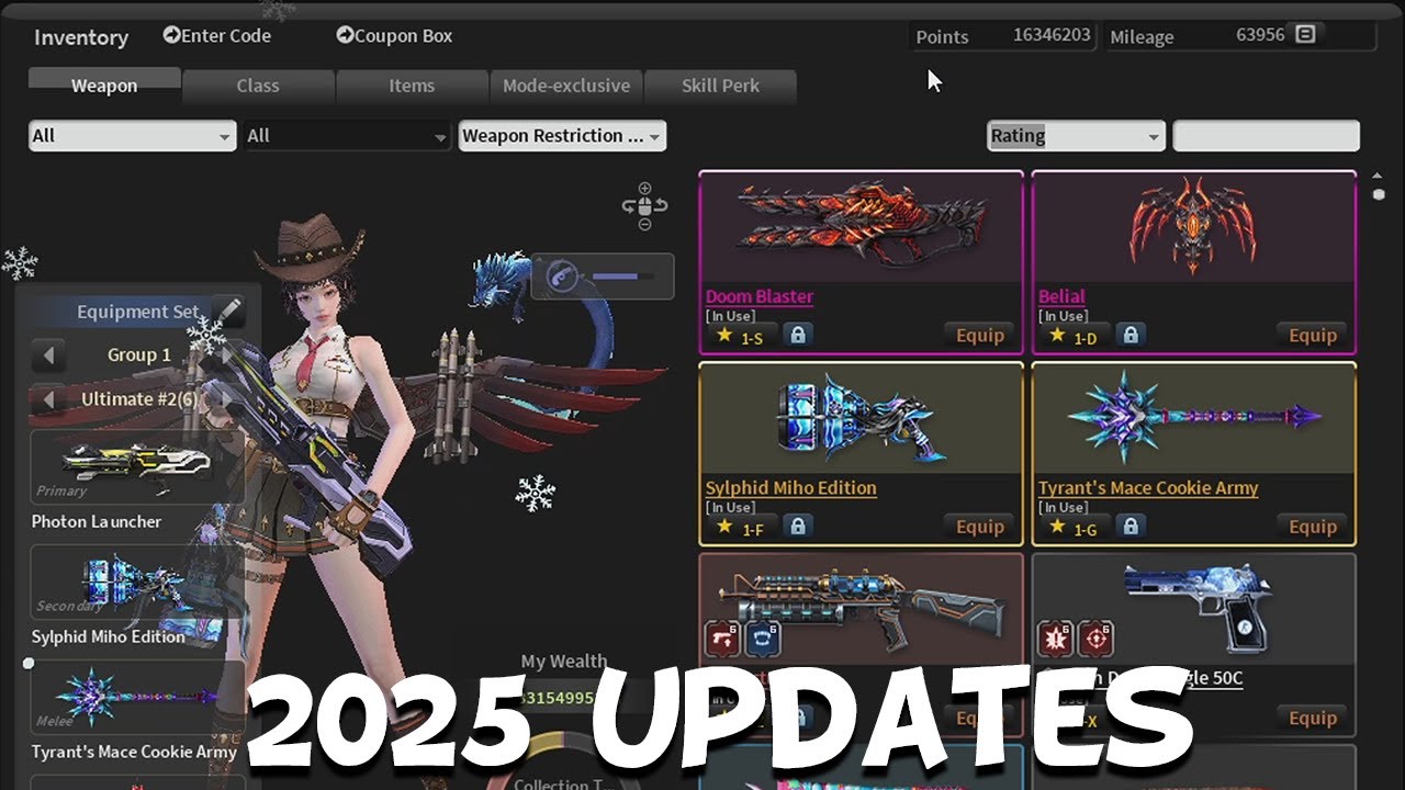 Counter-Strike Nexon Ritsukazed Inventory Showcase 2025 Editions