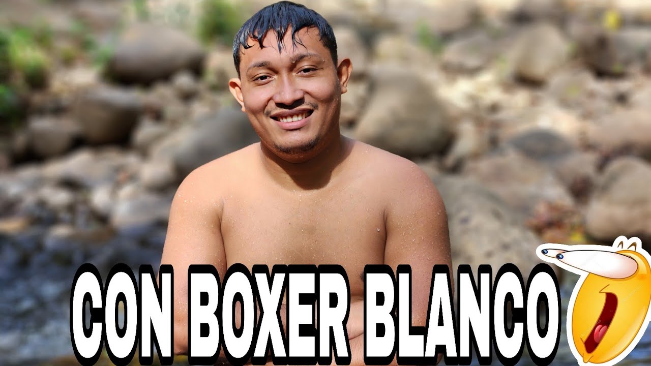 CON BOXER BLANCO EN EL RIO WOO 😱😱😱 || NATURALEZA I RIOS ||