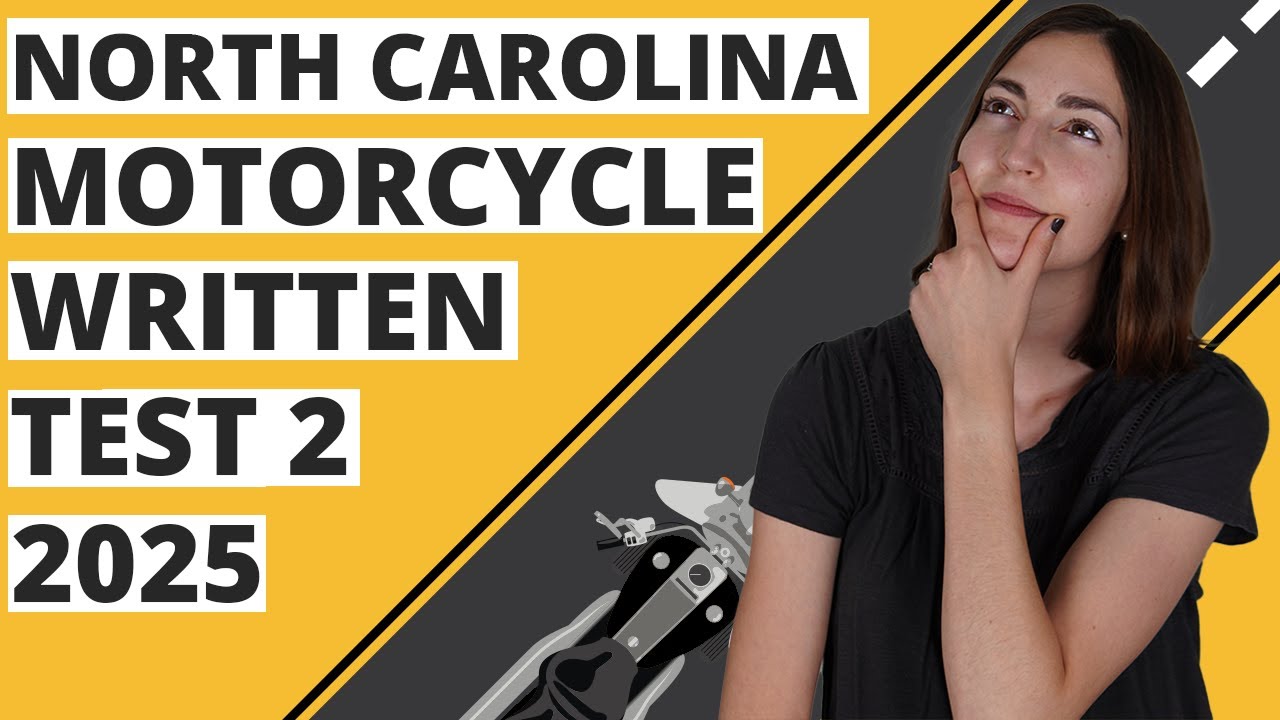 North Carolina DMV Motorcycle Written Test 2 2025 (60 Questions with Explained Answers)