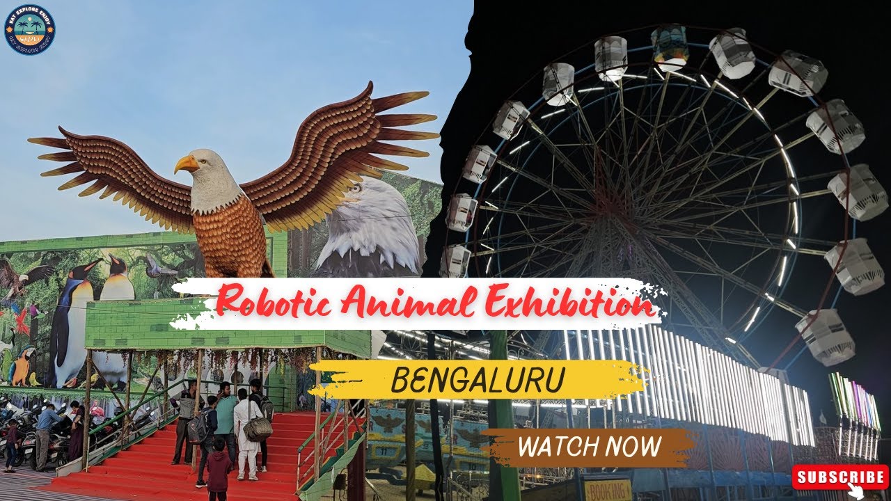 Robotic Animal Exhibition in Bengaluru | Weekend Fun Place in Bengaluru | #way2e3