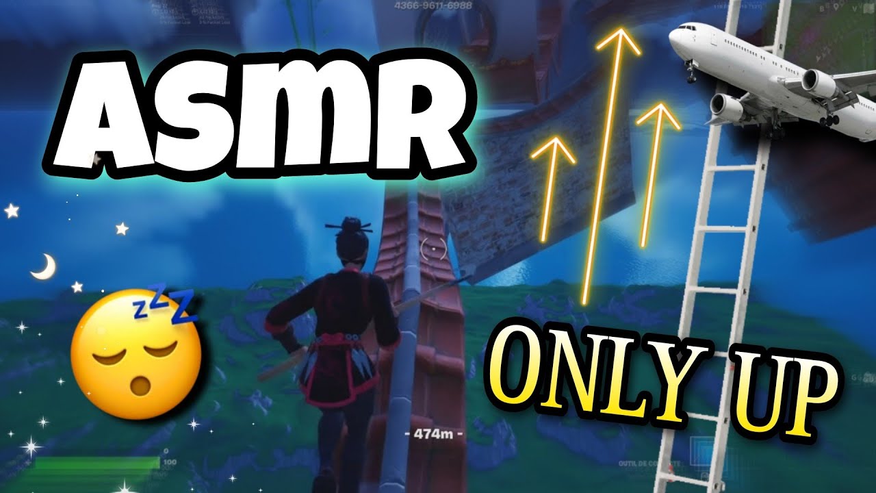 ASMR- Je Joue à Only Up sur Fortnite !  💫💤 ( je suis chaud en vrai )