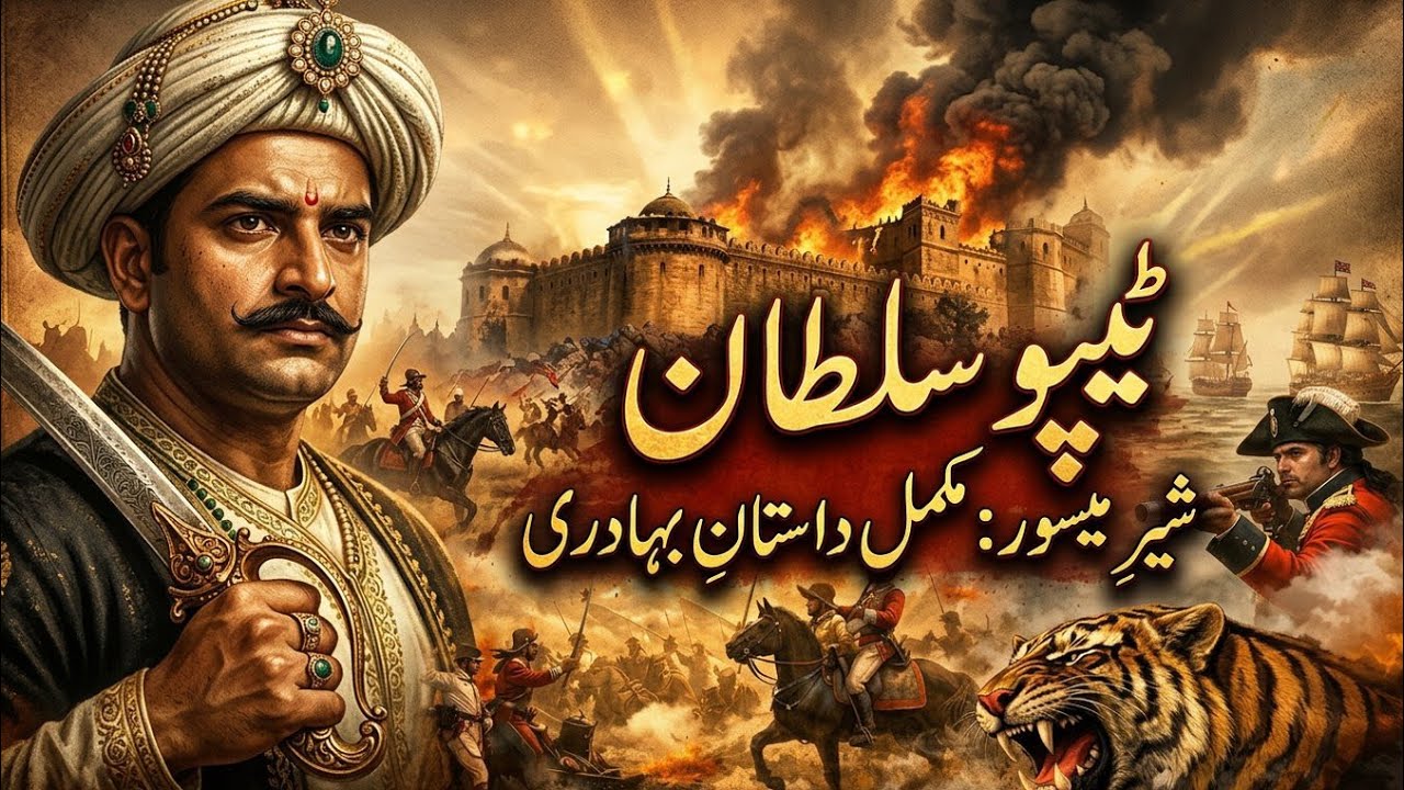 ٹیپو سلطان: شیر میسور کی بہادری کی مکمل داستان | Tipu Sultan History