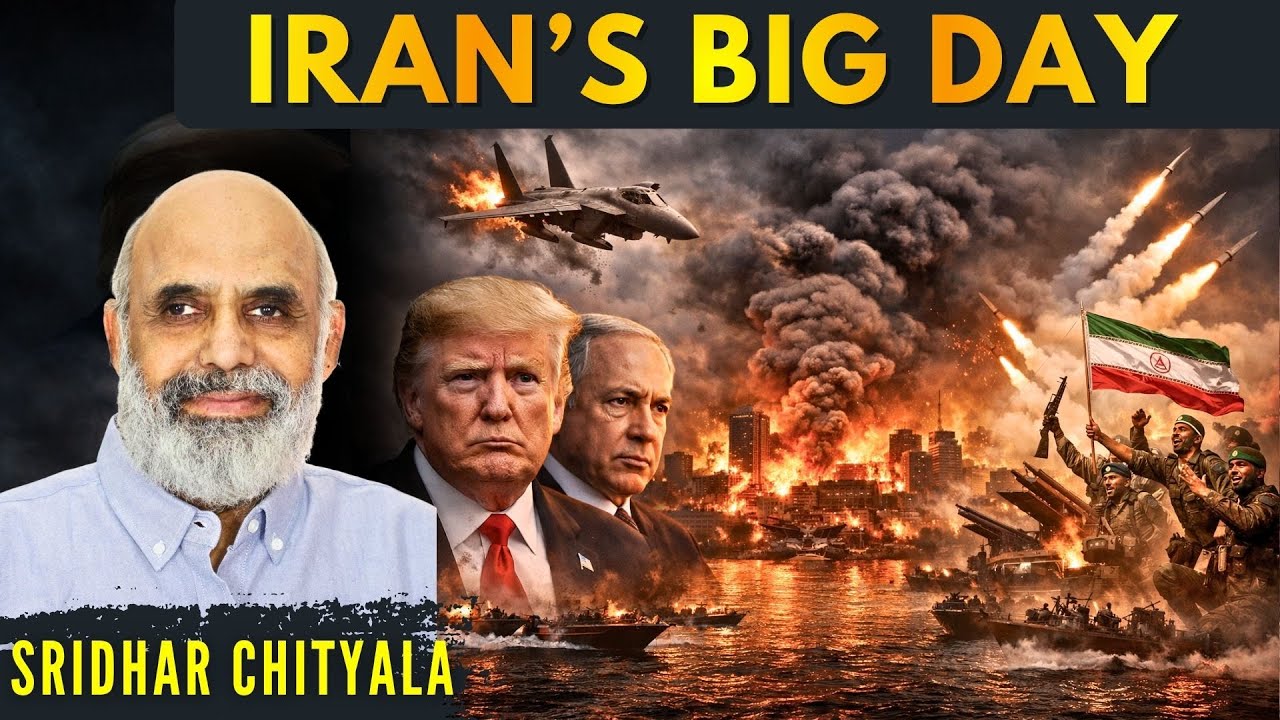 Iran War Day 35: Iran Turns the Tables - How Will the US & Israel Hit Back? &bull; Sridhar Chityala