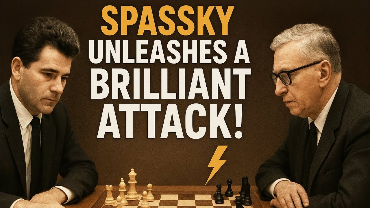 Spassky Unleashes a Brilliant Attack! Crushing Vasily Smyslov in Style | Bucharest Classic