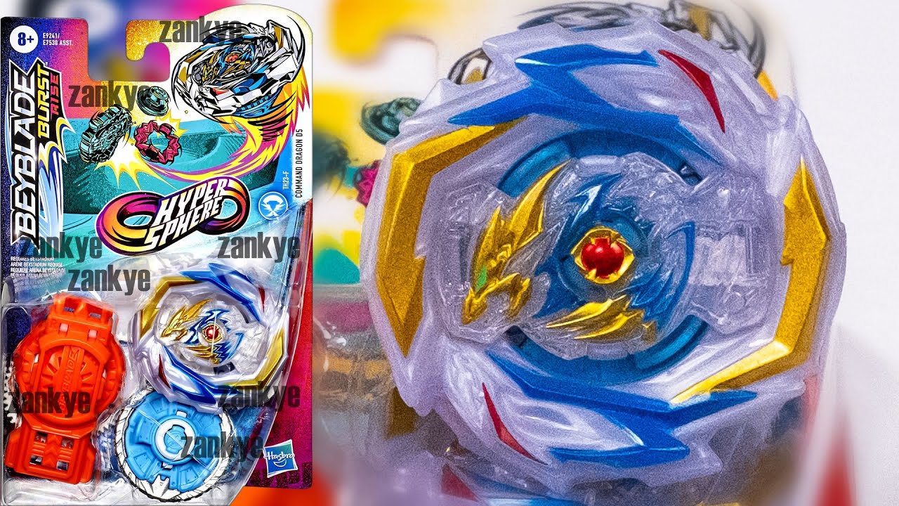 NEW COMMAND DRAGON D5 IGNITION - IGNITION GOT JUSTICE! BEYBLADE BURST RISE HYPERSPHERE REVIEW!