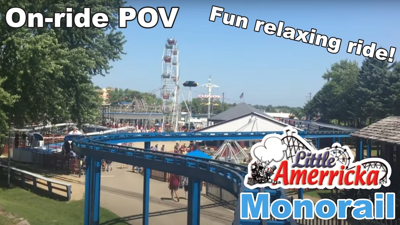 Monorail On-Ride POV, Little Amerricka