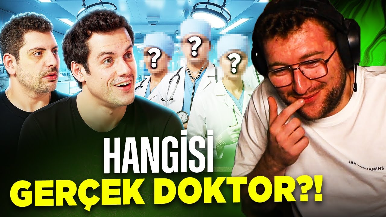 EFE UYGAÇ HANGİSİ GERÇEK DOKTOR?! İZLİYOR @orkunisitmak @AyniSinemalar