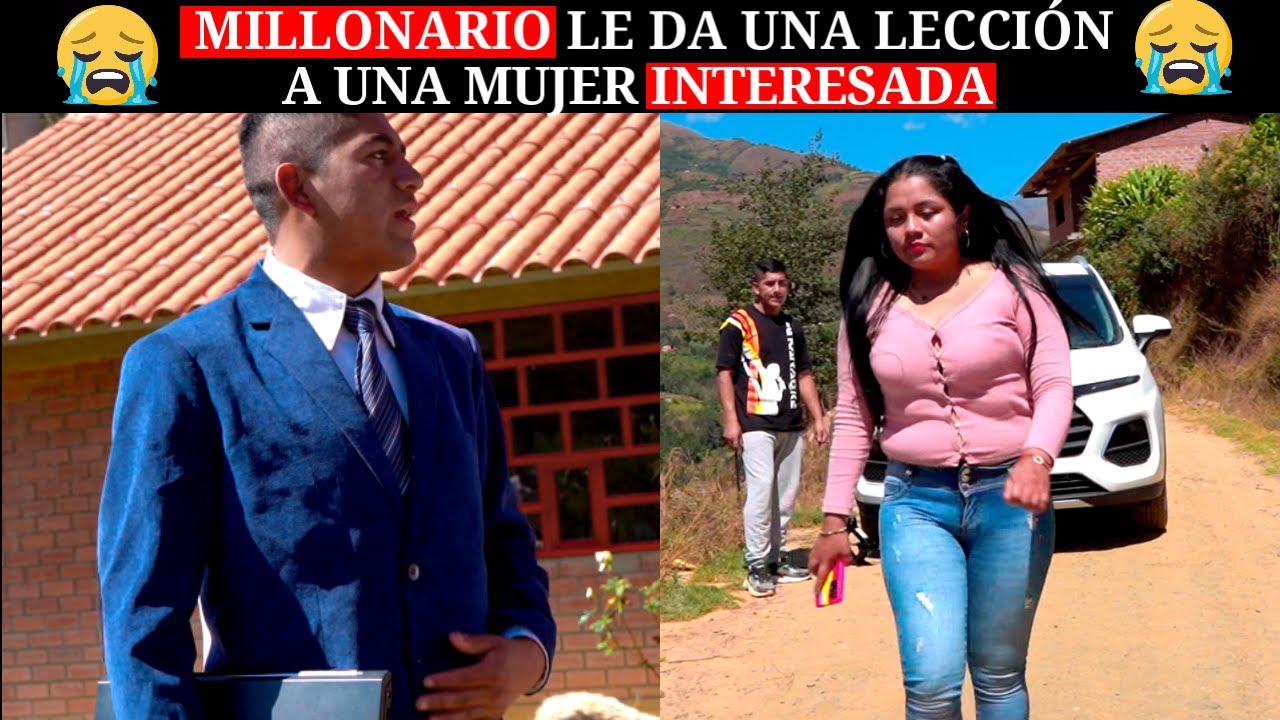 Millonario le dio esta lección a una mujer interesada