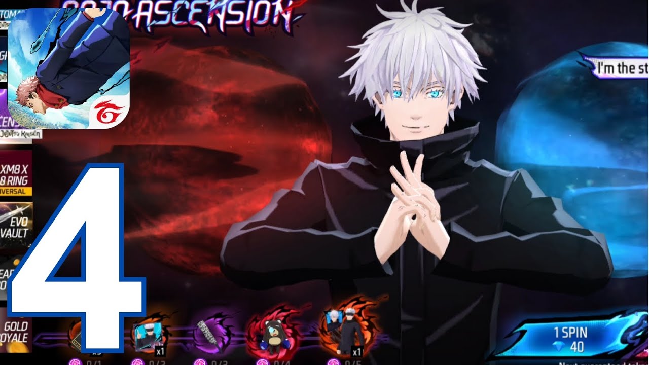 Free Fire x Jujutsu Kaisen - Gameplay Walkthrough Part 4 (iOS,Android) No commentary