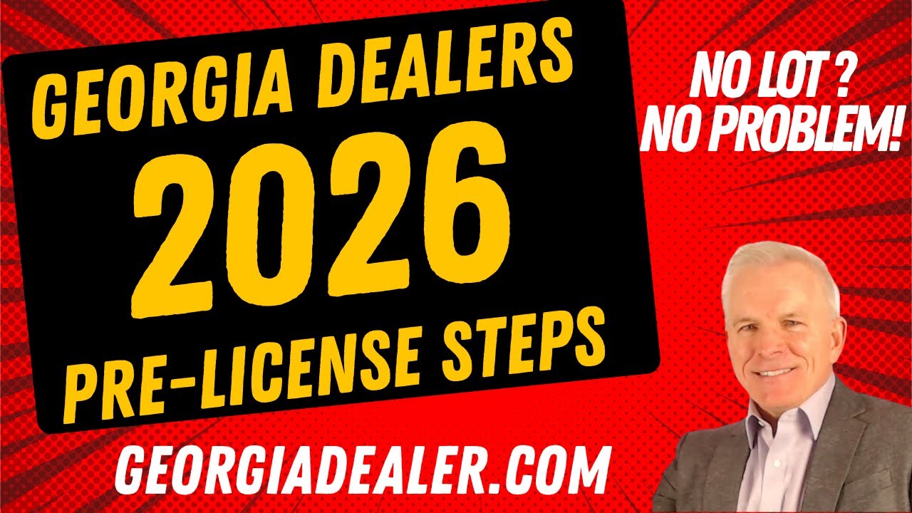 How to Get a Georgia Dealer License in 2026-No Lot Required, Get Into Every Dealer Auction in USA!