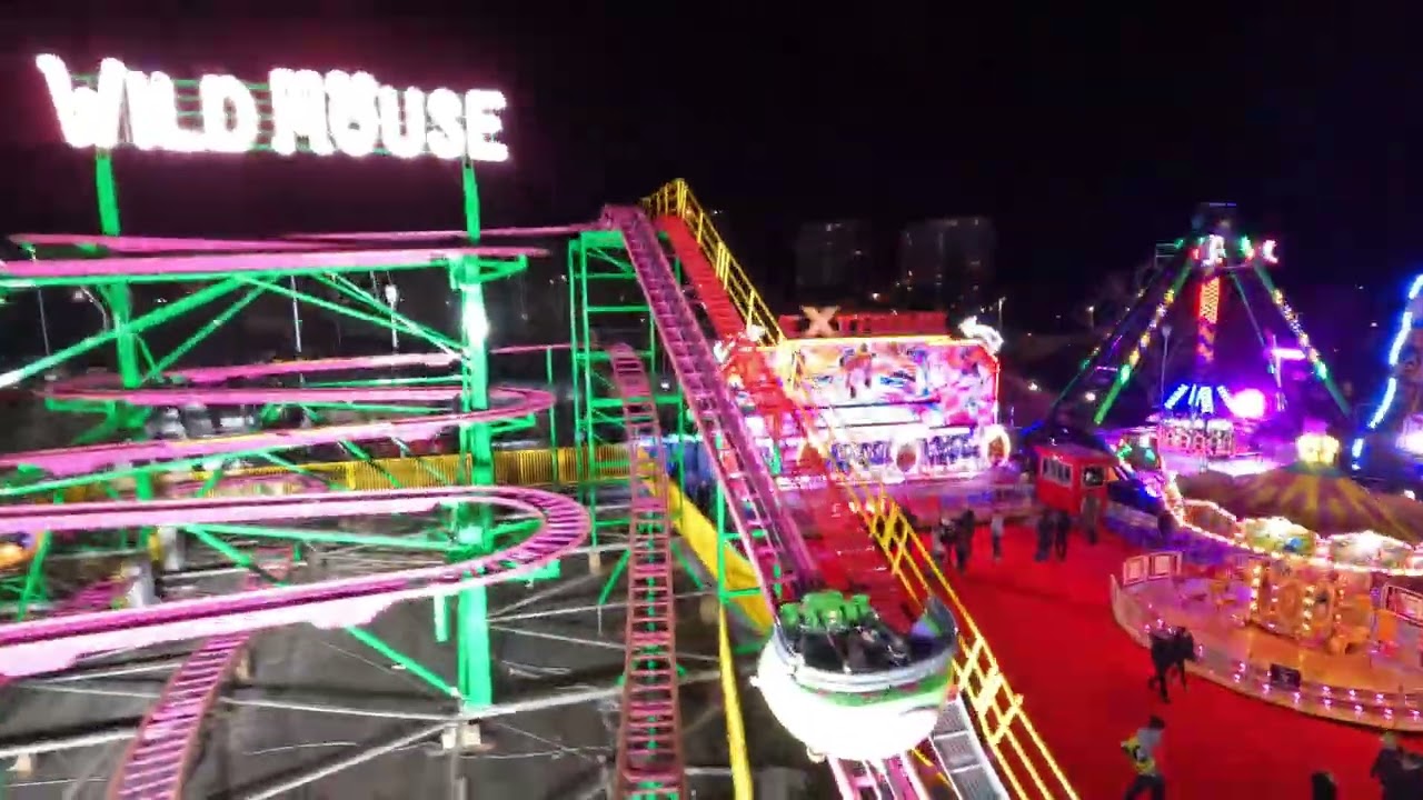 Wild Mouse - Funderland / Winter Wonderland Stoke-on-Trent | 4K POV