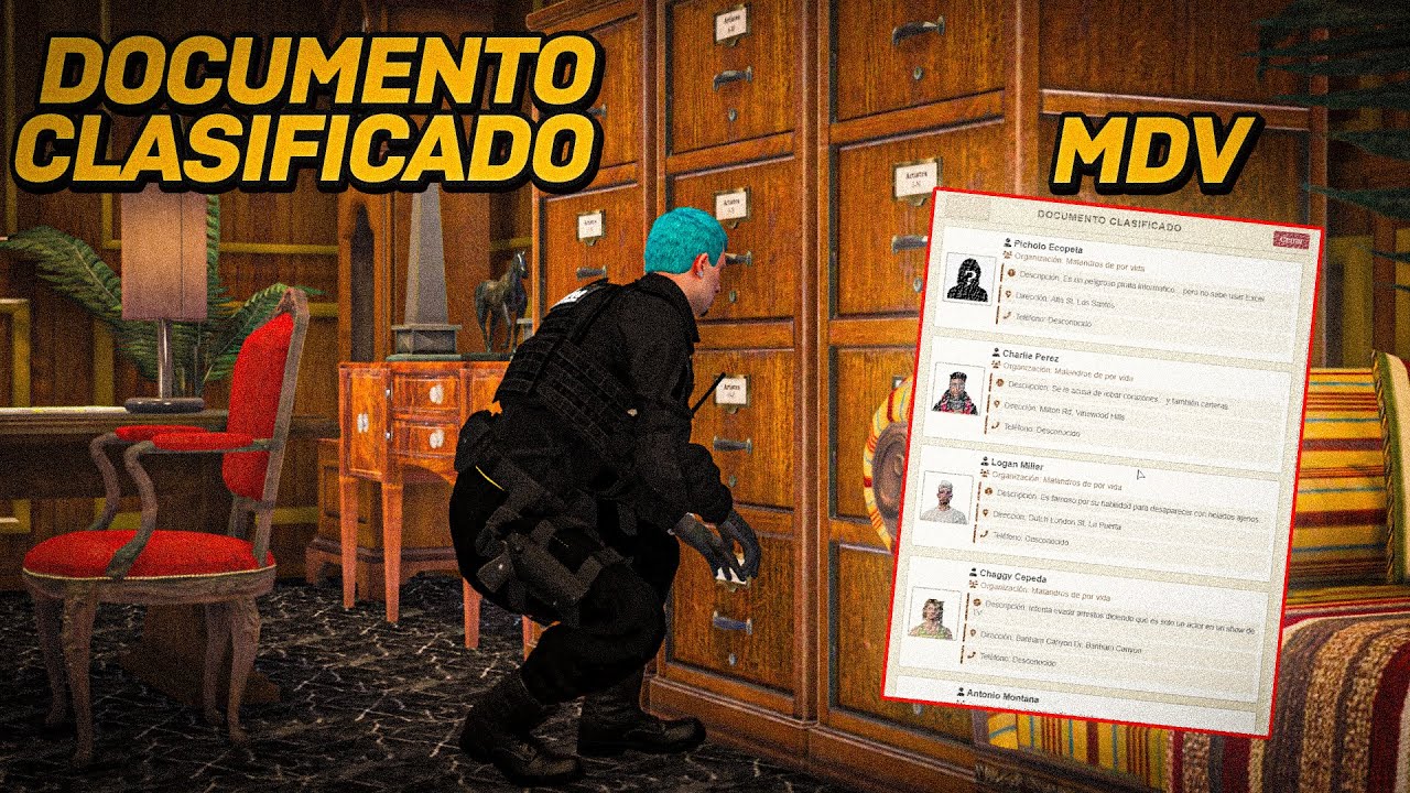 OPERATIVO HOTEL LOS BARBUCE Y TIROTEO CONTRA MDV Y LOS CARTELES 😱 GTA RP