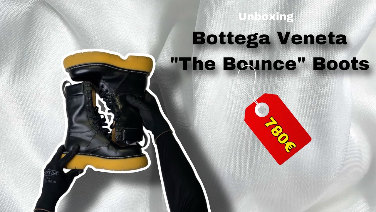 The ICONIC Boots from Bottega Veneta - Unboxing Bottega Veneta ''Bounce'' Boots