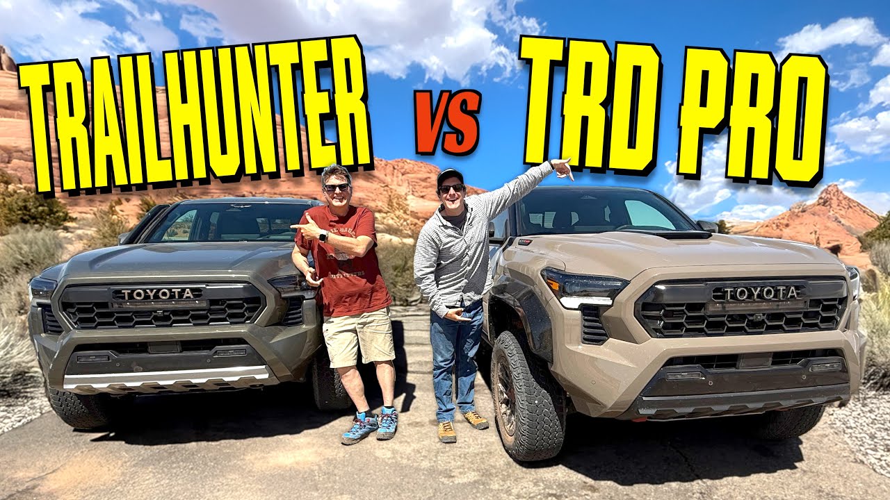 Toyota Tacoma Trailhunter v. TRD Pro v. Moab: THIS One Is the Obvious Choice!