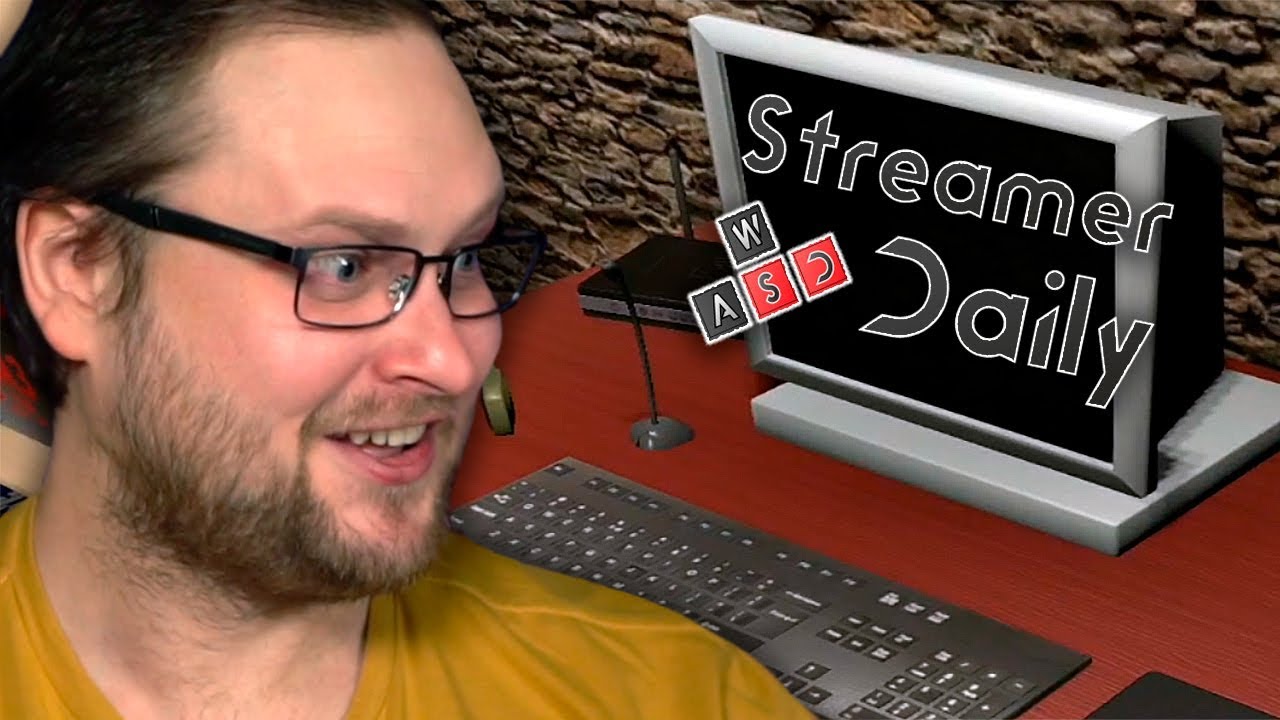 СИМУЛЯТОР МОЛОДОГО СТРИМЕРА ► Streamer Daily #1