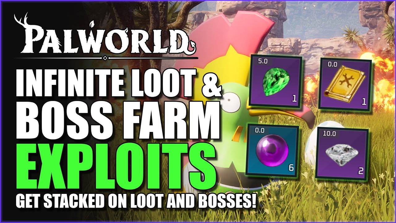 Palworld - 4 GLITCHES! Infinite Loot and Boss Glitches *AFTER PATCH v0.1.4.1!*