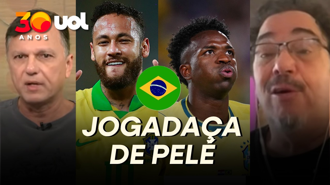 VINICIUS JR JOGOU NO HABITAT DELE! 'DEIXOU TR&Ecirc;S NO CH&Atilde;O, SE FOSSE O NEYMAR...'; COLUNISTAS DEBATEM