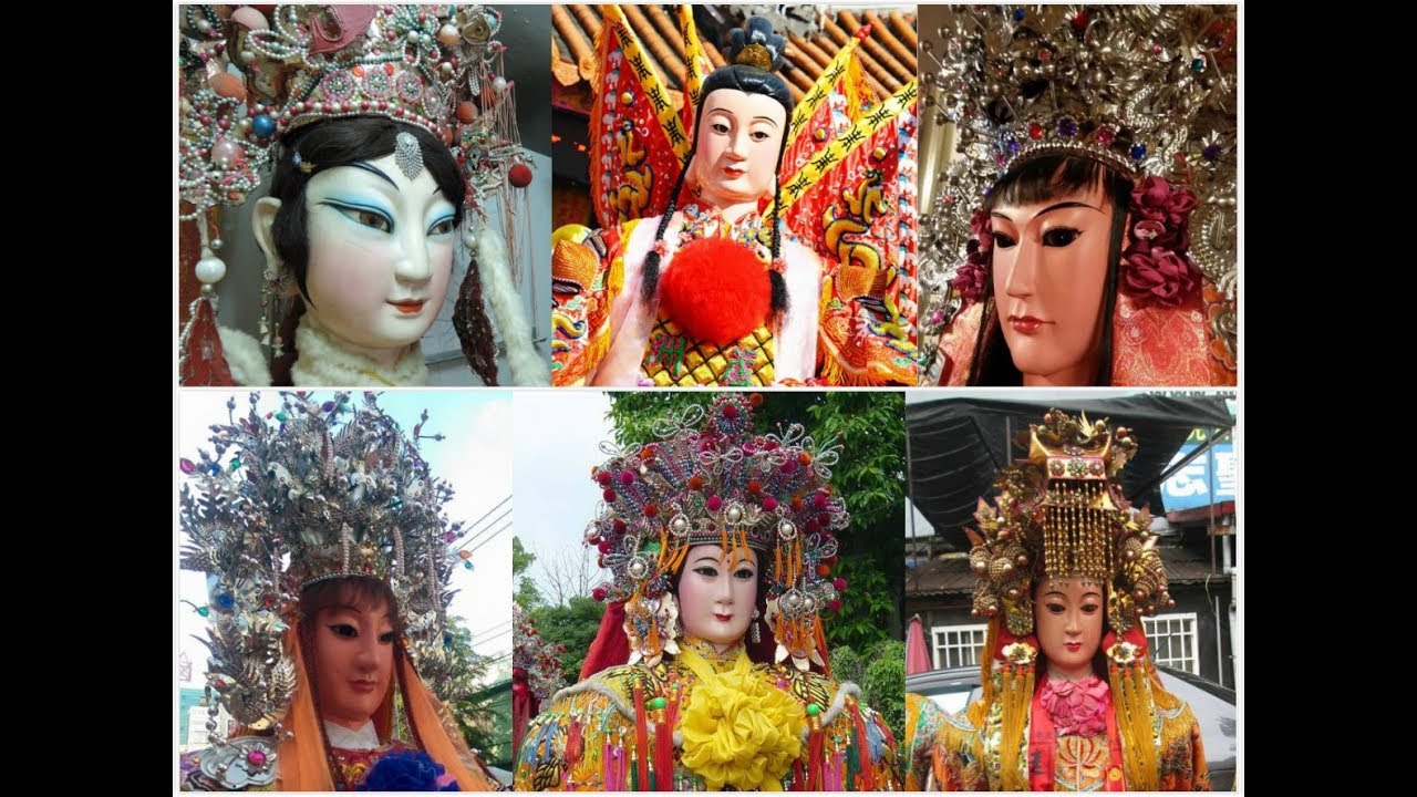 台灣神將欣賞:全台女神將大集合~200尊女神將一次看個夠！(107.1.17完製)