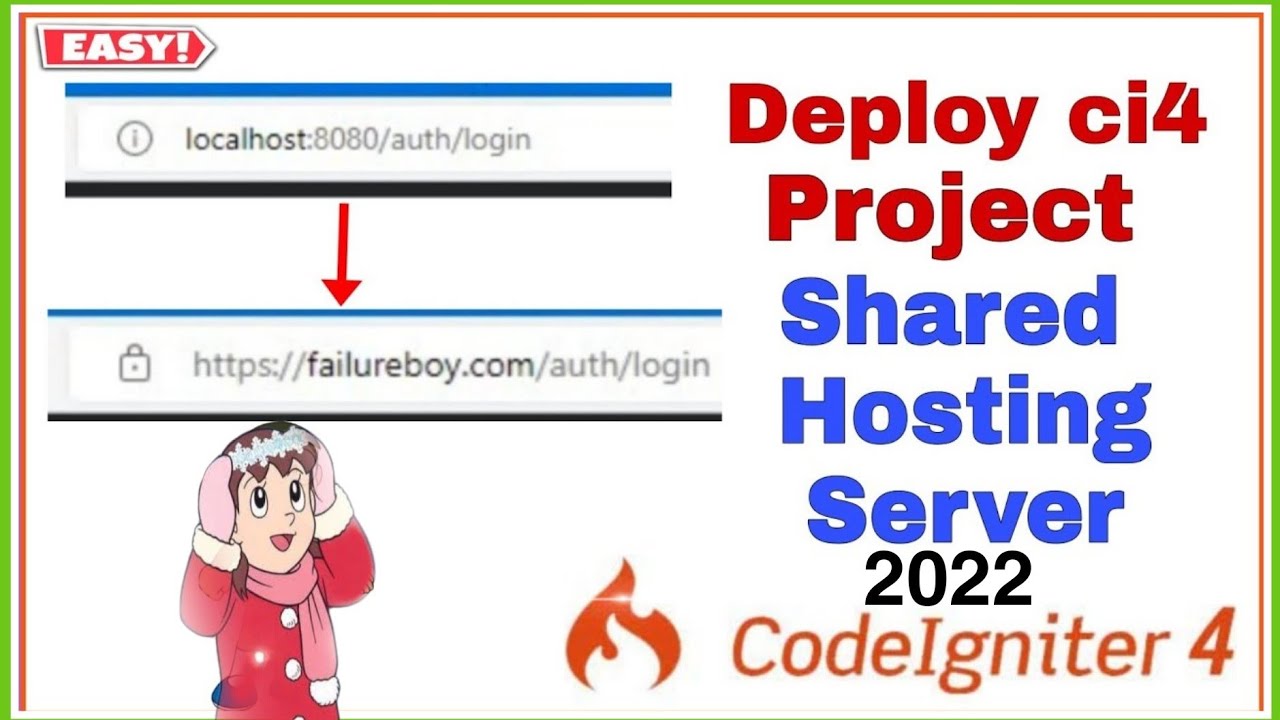 How to upload Codeigniter 4 project to cPanel hosting server 2022