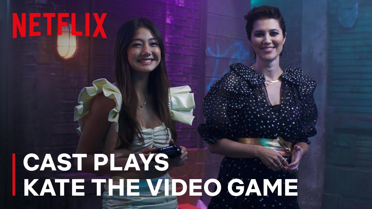 KATE Cast Plays the Kate Video Game for the First Time | Netflix Geeked