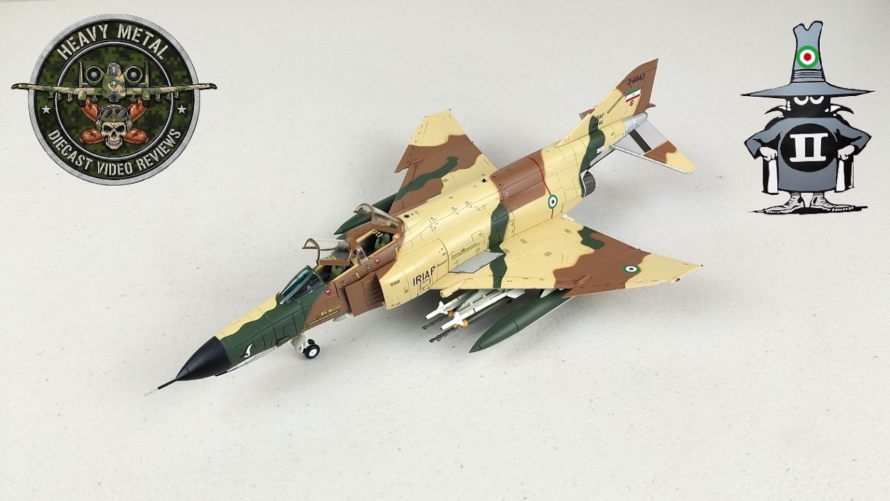 Истребитель McDonnell Douglas F-4E Phantom II, 61-я истребительная эскадрилья ВВС Ирана, 2010 год...