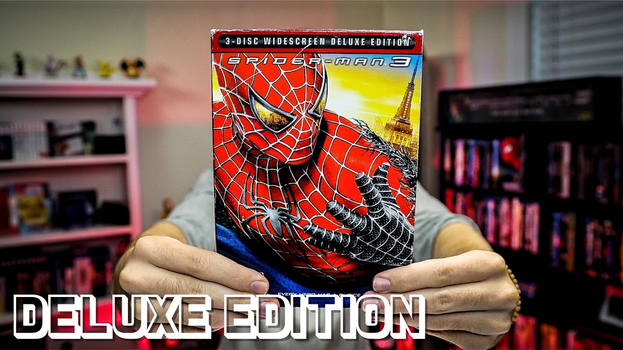 SPIDER-MAN 3 (2007) DELUXE EDITION DVD BOX SET *UNBOXING*