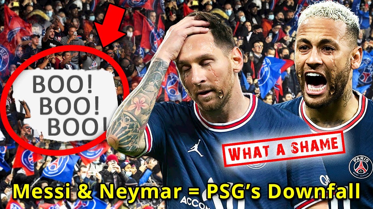 PSG CRISIS: FANS HATE MESSI & NEYMAR! LOVE MBAPPE!