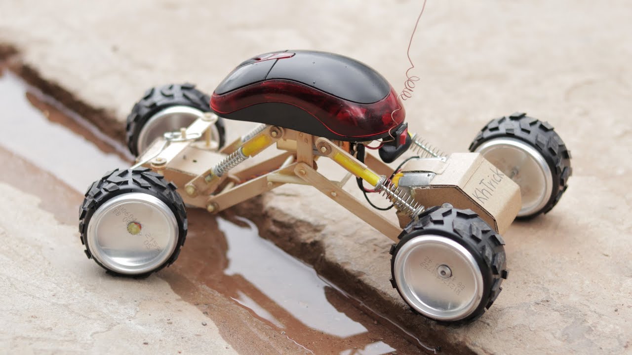 Amazing DIY! How to make power monster truck (Off Road car)