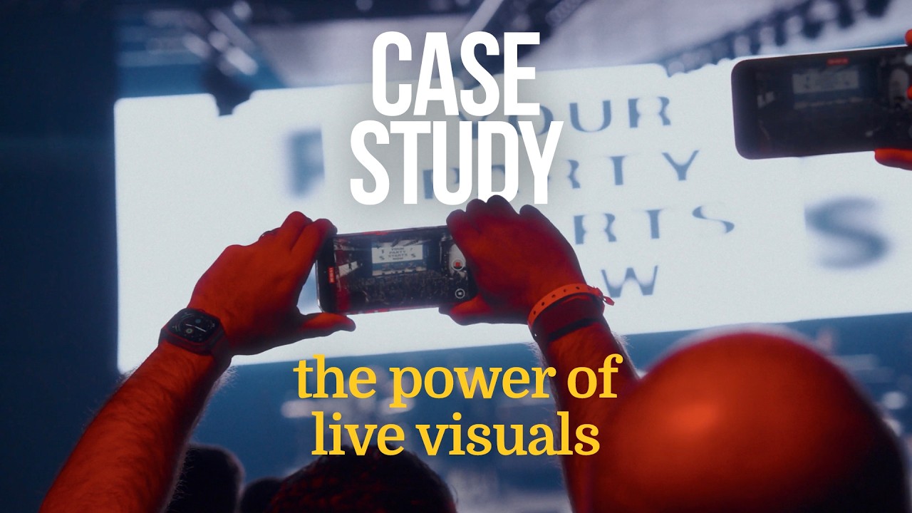 Case-Study: Power of Live Visuals