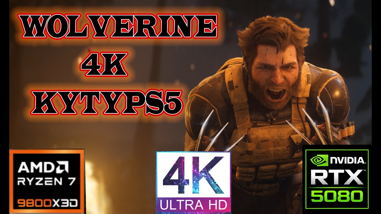 MARVELS WOLVERINE 4K KYTYPS5 EMULATION UPDATED- HAS IT GOTTEN ANY BETTER?
