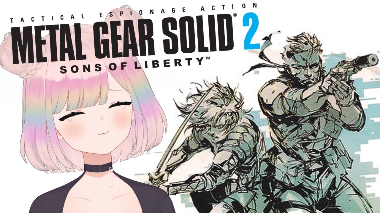【MGS2】FINISHING THE GAME... WOW....wow.....wow.... gaming... wow | MGS2 first playthrough【VOD】