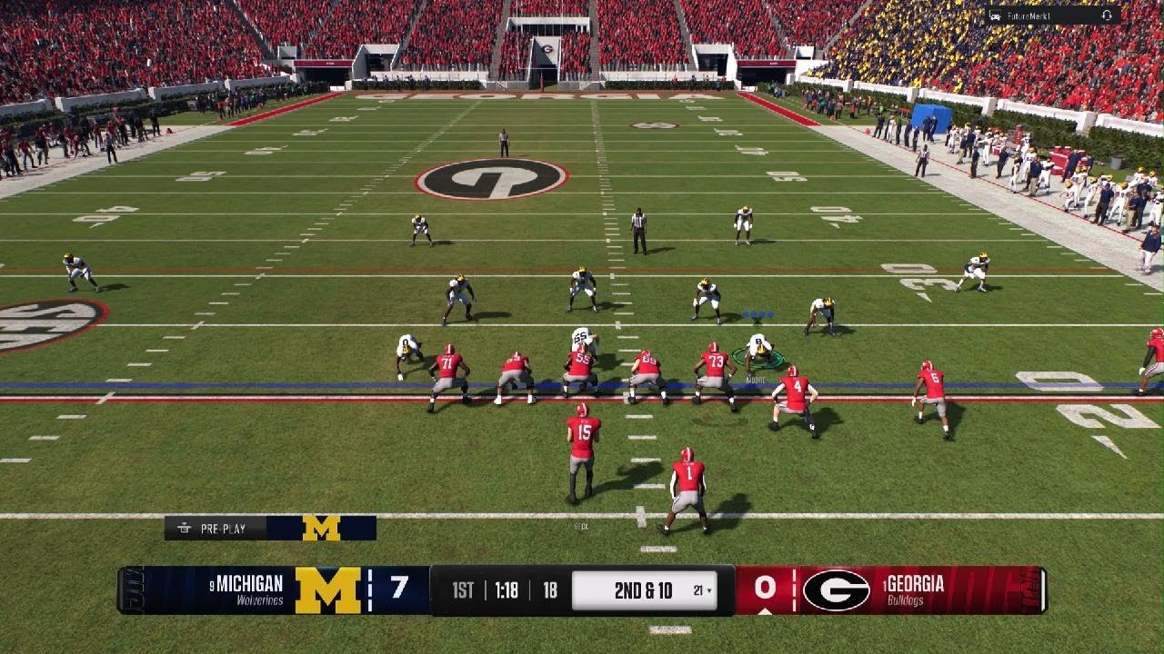 Gifted0Prez vs FutureMerk1 Online Matchup CFB25