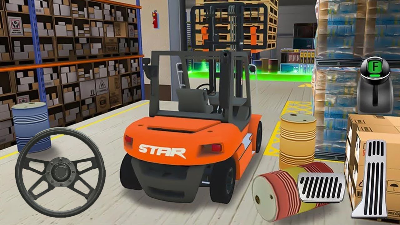 Truck Driver Depot Parking Simulator (by Play With Games) - Part 4 -Android Gameplay [HD]
